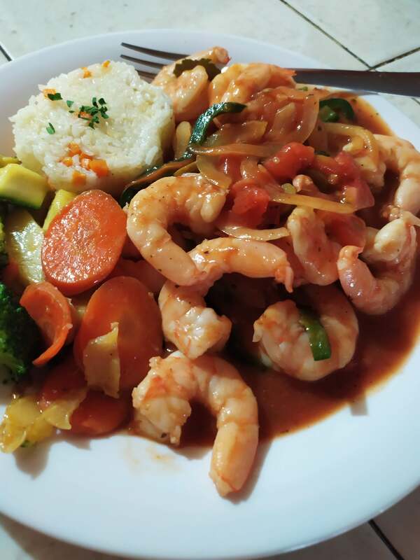 Camarones a la Veracruzana
